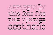 Crazyhead Display Font Family, a Serif Font by Headfonts (Thumbnail 8 of 11)