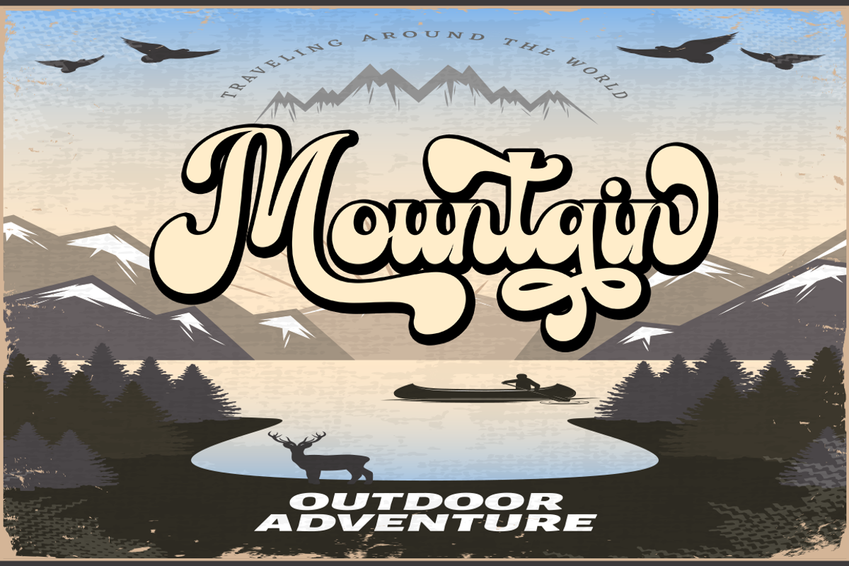 Beauty Retro, a Script Font by GloowStudio (Photo 4 of 10)