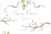 Watercolor Easter Collection, an Animal Illustration by S_ARTLOVE (Thumbnail 4 of 11)