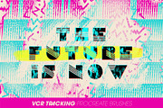 VCR Tracking Procreate Brushes, a Brush Add-On by LuOtero (Thumbnail 6 of 6)