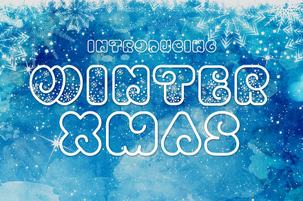 Winter Xmas Decorative Font, a Font by Fox7 By Rattana