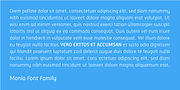 Monia, a Sans Serif Font by VivalaType (Thumbnail 8 of 8)