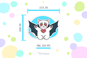 Cat Holidays Clipart Collection, an Illustration by TaniCreatures (Thumbnail 6 of 10)