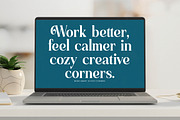 Quarky Kitchen Modern Serif Font, a Serif Font by timelesstype.co (Thumbnail 4 of 20)