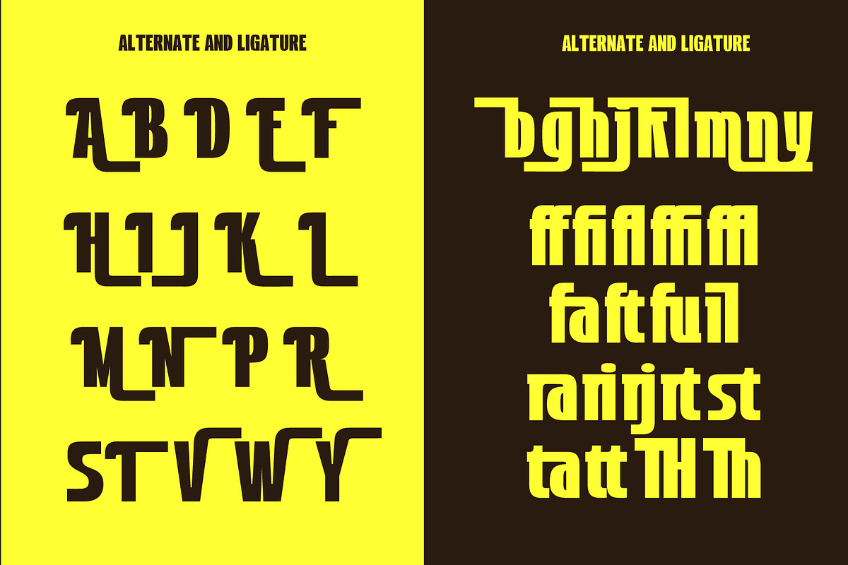 Mickorie | Bold Display Condensed, a Sans Serif Font by Typoraith Co (Photo 11 of 12)