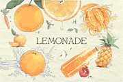 Watercolor fruit brand kit, a Food Illustration by Schumacher Shop (Thumbnail 8 of 9)