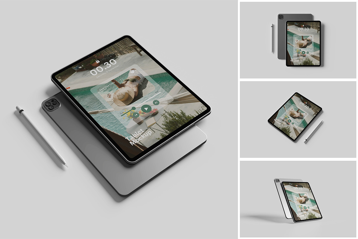 Tablet Mockup, an iPad Mockup by MrLetters (Photo 1 of 5)