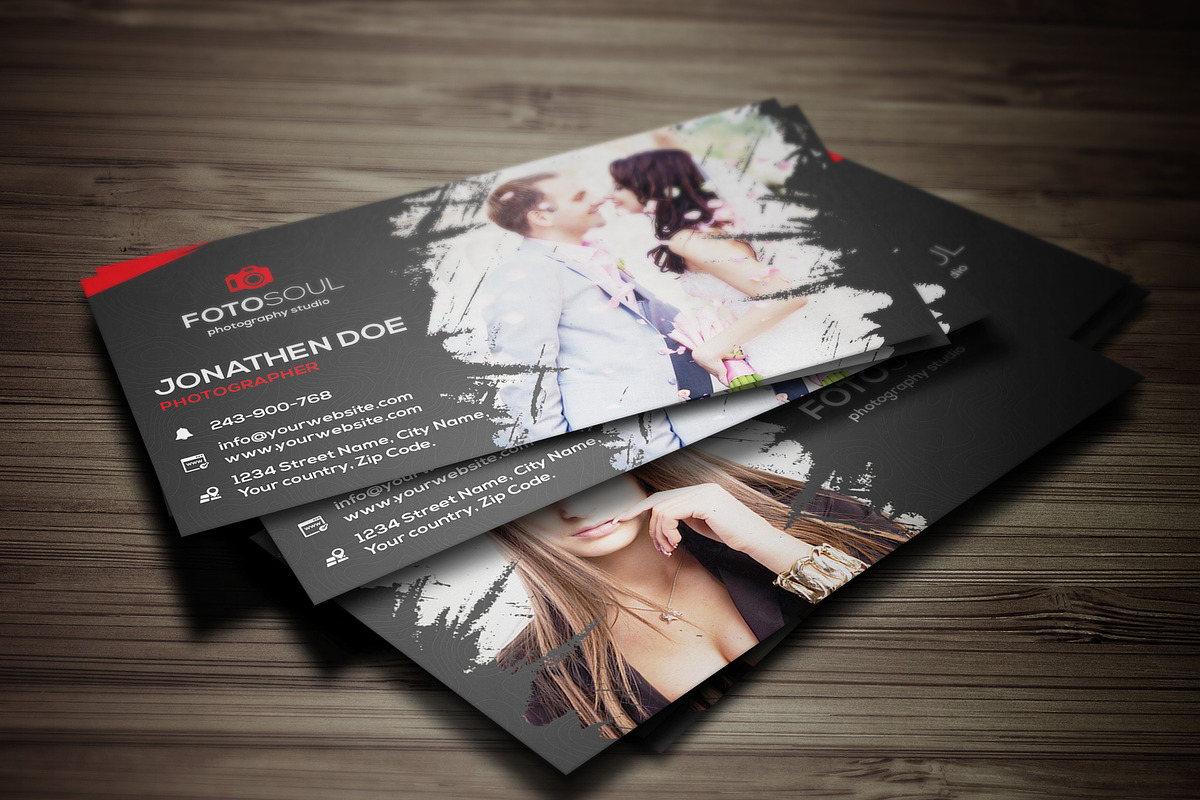 100 Modern Business Card Bundle, a Business Card Template by GraphicsEgg (Photo 79 of 102)