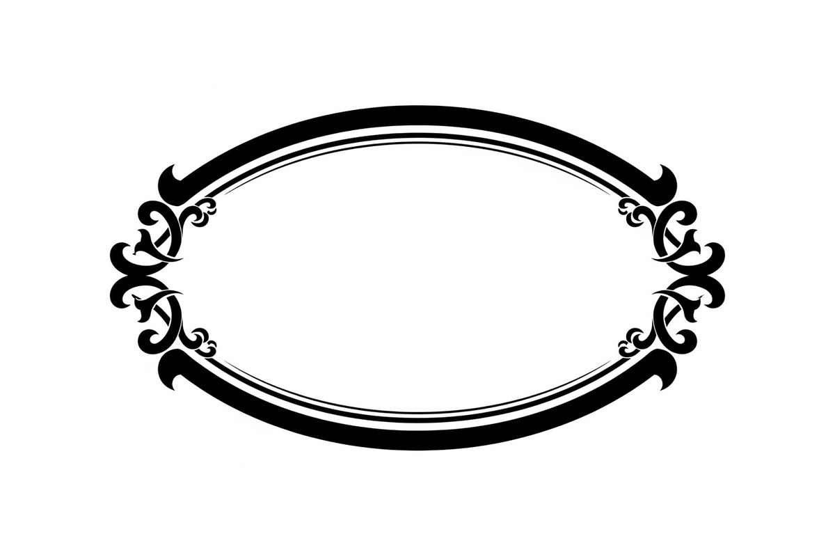 Elegant Oval Ornament Frame Bundle, an Illustration by jahid234 (Photo 6 of 31)