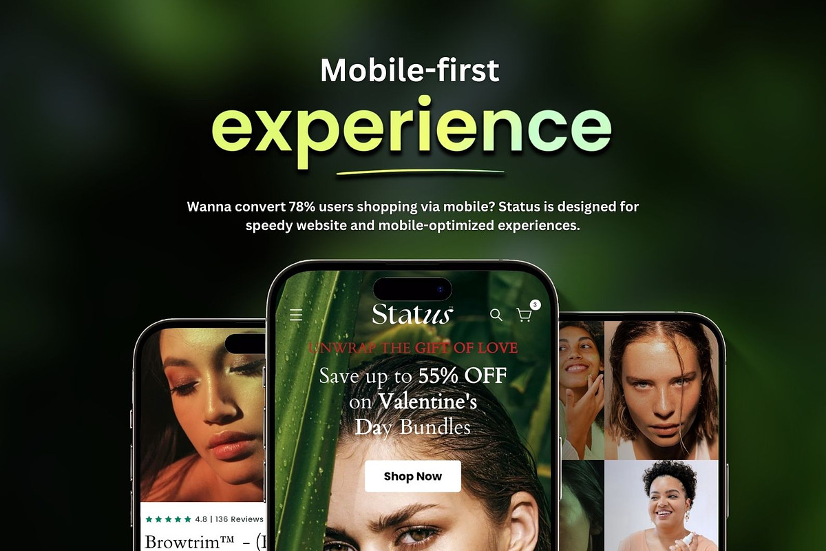 Status Shopify 2.0 Theme, a Shopify Template by Lumin Lab (Photo 5 of 10)