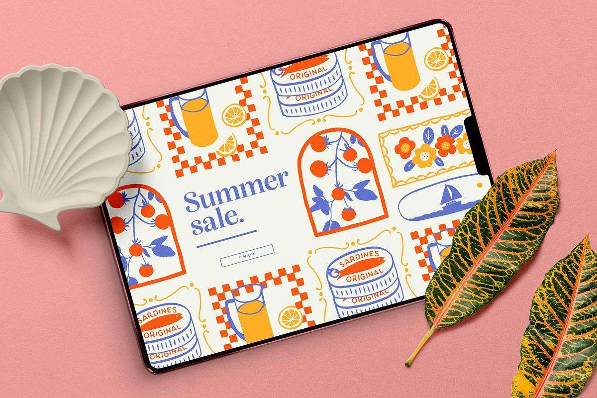 Tropical Treasure: Patterns & more, a Pattern Graphic by Dedraw Studio (Photo 19 of 21)