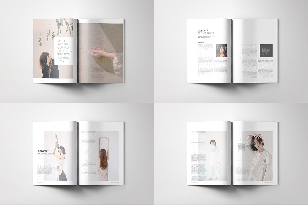 Minimalive Magazine, a Magazine Template by Bookrak Graphic Design (Photo 3 of 6)