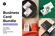 4-in-1 Business Card Template, a Templates & Theme by artsmithery (Thumbnail 1 of 11)