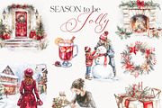 New! Winter Christmas Edition, a Seasonal Illustration by Isabelle Salem (Thumbnail 121 of 227)