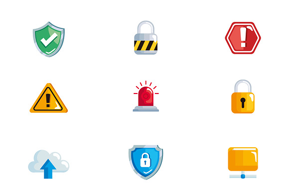 Cyber Security Illustration Set preview 2