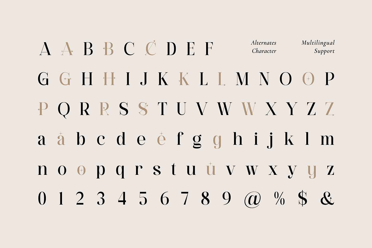 Burnt Anchor - Romantic Serif Font, a Serif Font by Imoodev (Photo 5 of 5)