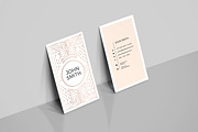 Art Deco Business Card Template, a Business Card Template by RCDesigns (Thumbnail 3 of 3)