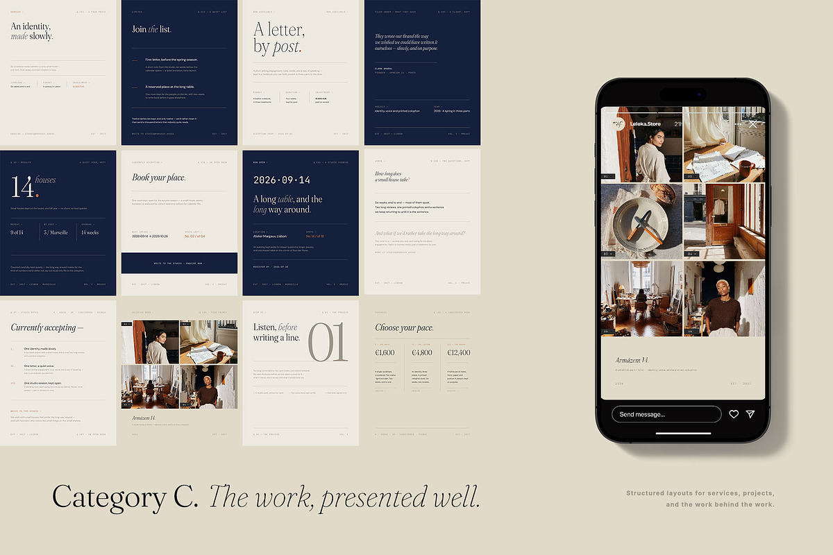MARGAUX / Instagram Post & Stories, a Social Media Template by Leleka.Store (Photo 13 of 17)