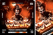 Halloween Party Flyer, a Flyer Template by StarPixles11 (Thumbnail 3 of 3)
