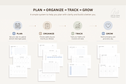 2027 Minimalist Printable Planner, a Stationery Template by Atthameeni (Thumbnail 8 of 11)