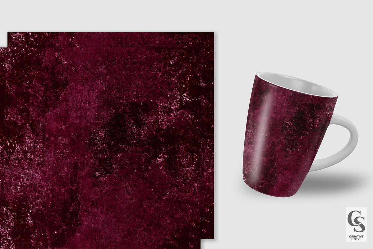 Burgundy Velvet Fabric Background, a Texture Graphic by Creative Store (Photo 3 of 5)