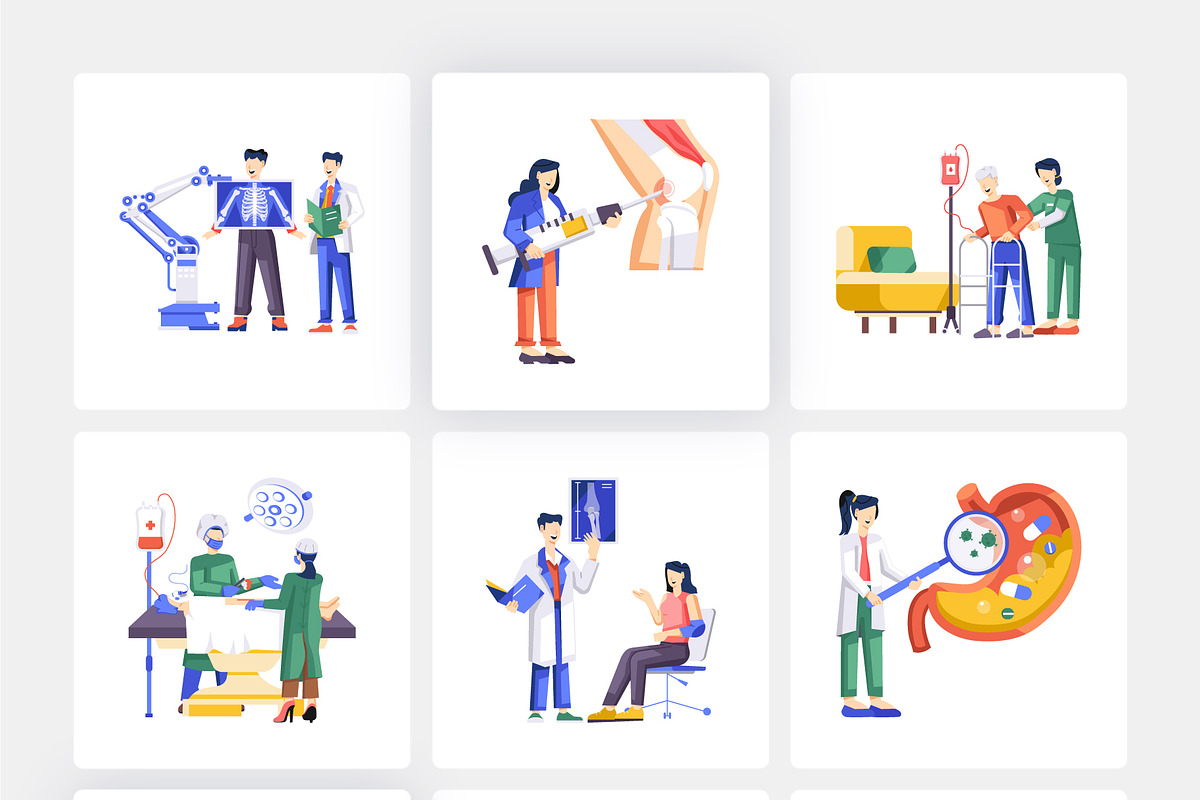 Medical Illustration Pack, a Healthcare Illustration by Vectors Market (Photo 6 of 7)