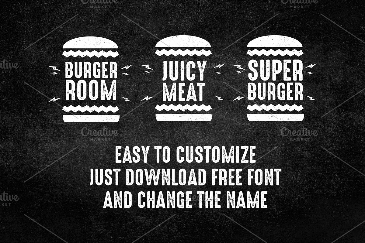 Customizable Logo for Restaurant, a Branding & Logo Template by Tomasz Ganclerz (Photo 2 of 5)