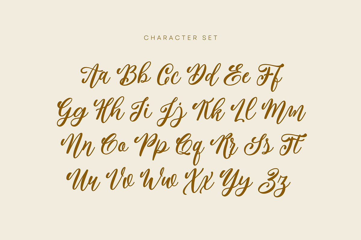 Fermont Script, a Script Font by etigletters (Photo 6 of 7)