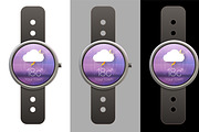 Watch Wear UI Kit. Fully EPS vector., an UI Kit Template by Chuhastock (Thumbnail 3 of 3)