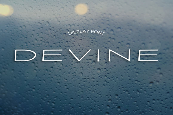 DEVINE font preview 4