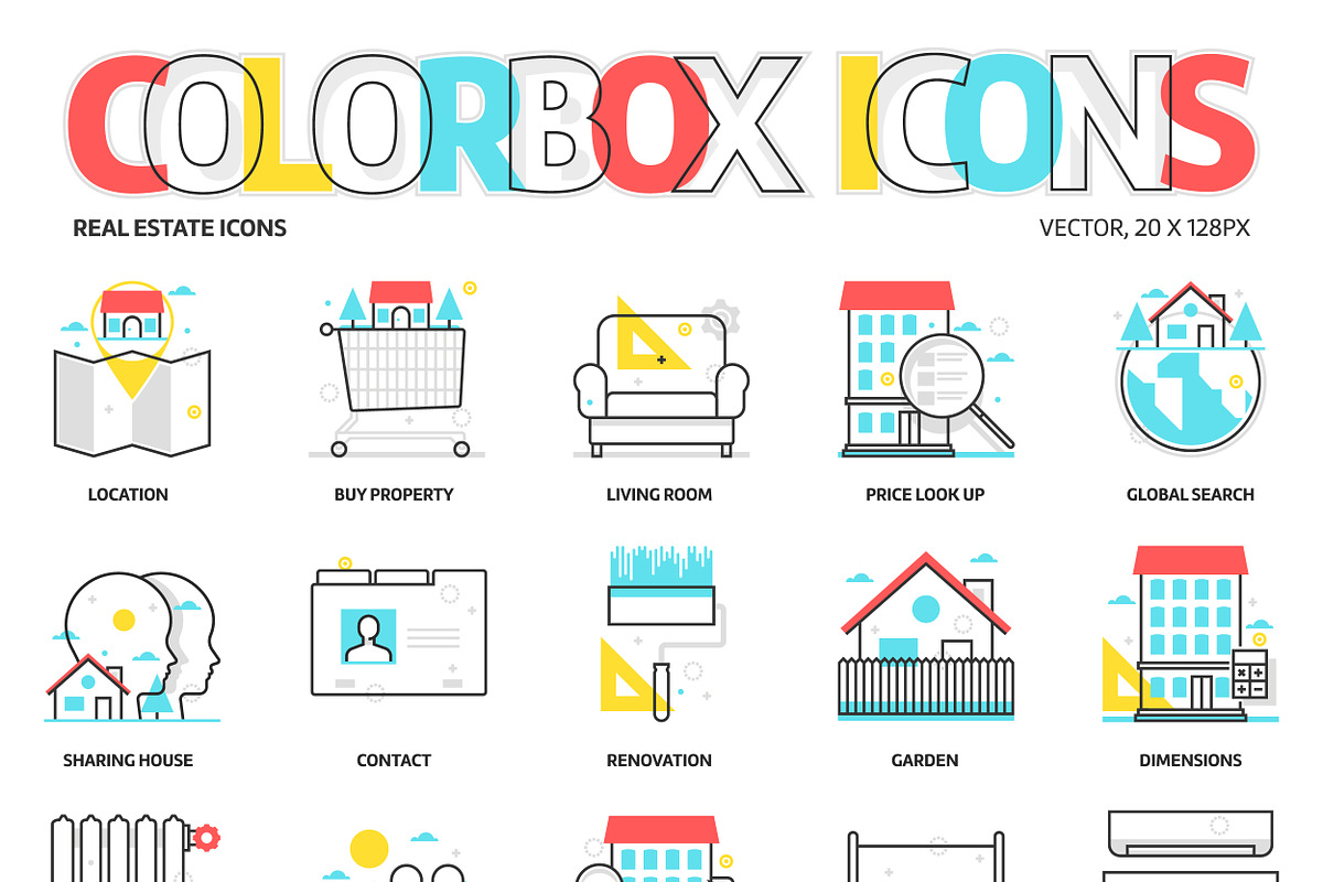 Color box icons bundle, an Icon by Howcolour (Photo 34 of 34)