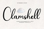 Clamshell, a Handwritten Font by InermediaSTUDIO (Thumbnail 1 of 7)