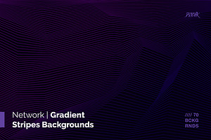 Network Gradient Stripes Backgrounds