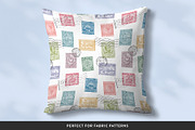 Vintage Postage Stamps Collection, an Object Graphic by Graphic Goods (Thumbnail 6 of 12)