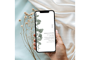 Elegant Fabric Mobile Mockup, a Mockup by MockupWizard (Thumbnail 4 of 5)