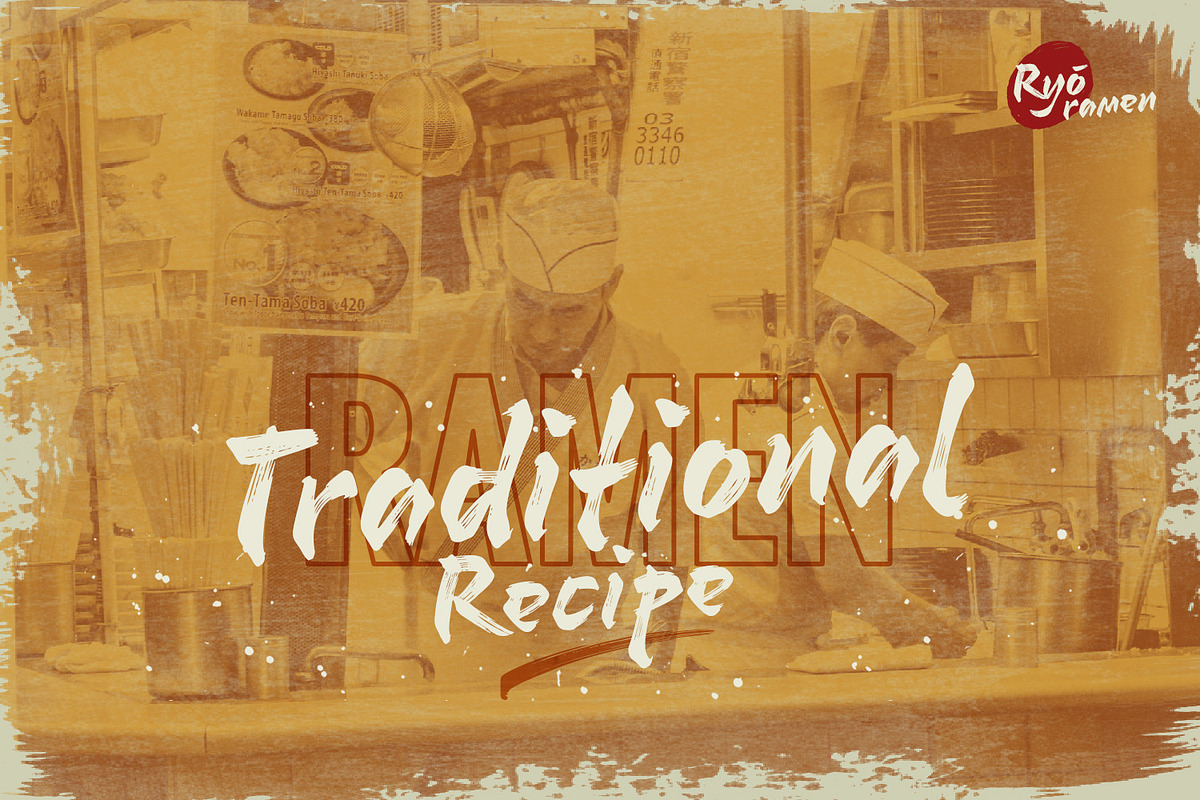Shotengai - Brush Style Font, a Script Font by tkzgraphic (Photo 5 of 9)