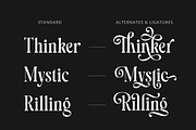 Markstyle Stylish Serif, a Serif Font by Letterhend Studio (Thumbnail 4 of 9)