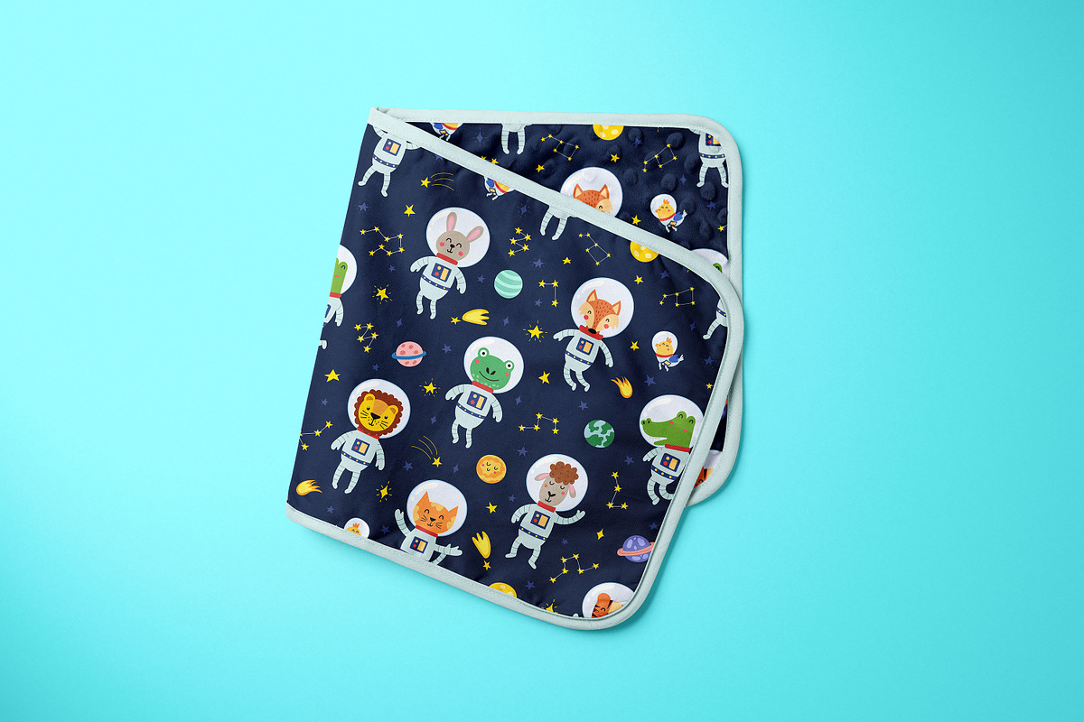Cute Space Collection, an Animal Illustration by Gulnara Sabirova (Photo 16 of 23)