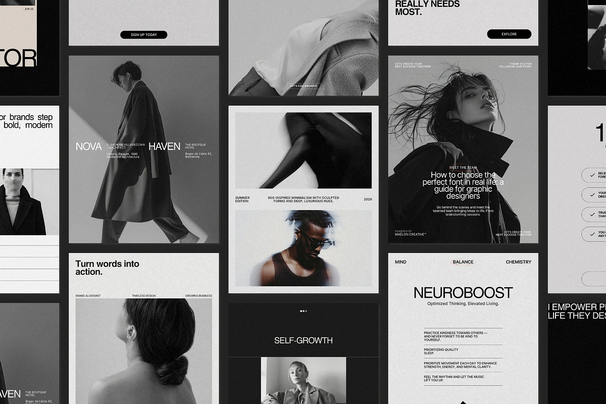 ELVO | Instagram Post Template (II), a Social Media Template by Prapti Design (Photo 2 of 10)