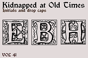 Kidnapped at Old Times 41, a Blackletter Font by Intellecta Design (Thumbnail 3 of 5)