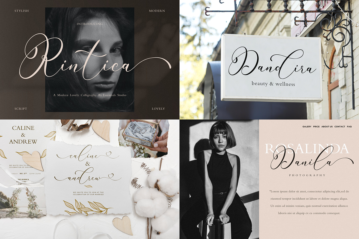 Best Wedding Calligraphy Font Bundle, a Handwritten Font by Essentials Studio (Photo 5 of 10)