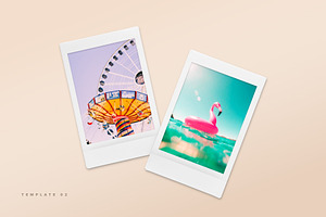 Instant Photo Snapshot Mockups