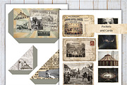 Circus Vintage Envelope and Ephemera, a Decorative Illustration by Print Haven Mochi Vintage (Thumbnail 4 of 6)