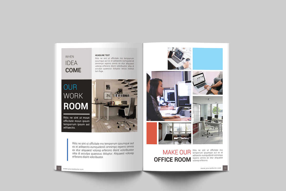 Company Profile, a Brochure Template by BoriesBechker (Photo 7 of 13)
