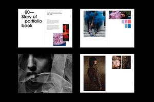 Fashion Portfolio Template 8.5x11