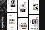 HAMILLTON - Social Media Pack Bundle, a Social Media Template by Dirtytemp Studio (Thumbnail 4 of 14)