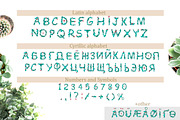 Natural Font - Vector alphabet, a Symbol Font by Fli Store (Thumbnail 2 of 8)