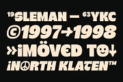 Revan Bright - Heavy Playful Sans, a Sans Serif Font by Mbonster Design Studio (Thumbnail 5 of 16)