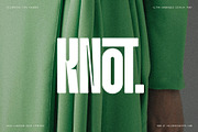 Knolt – Bold Ultra-Condensed Font, a Sans Serif Font by SilverStag Type Foundry (Thumbnail 7 of 20)