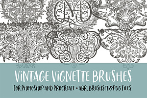 Vintage Vignettes Brush For PS/PRO